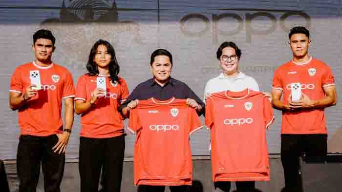 OPPO Resmi Jadi Smartphone Pilihan Resmi Timnas Indonesia